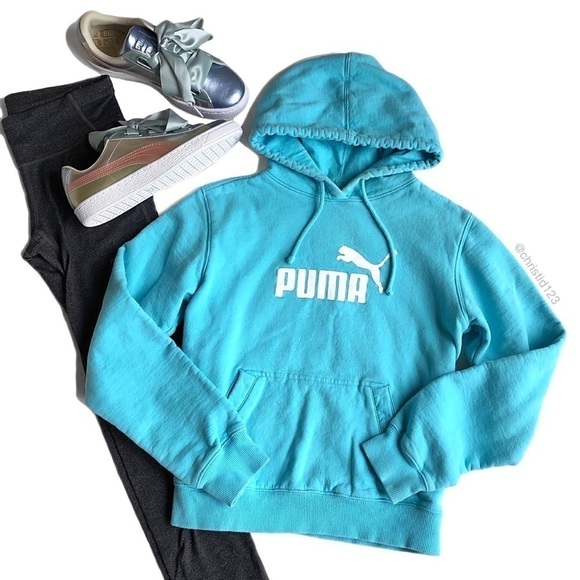 Puma Vintage Y2K Hooded Sweatshirt - Picture 1 of 6